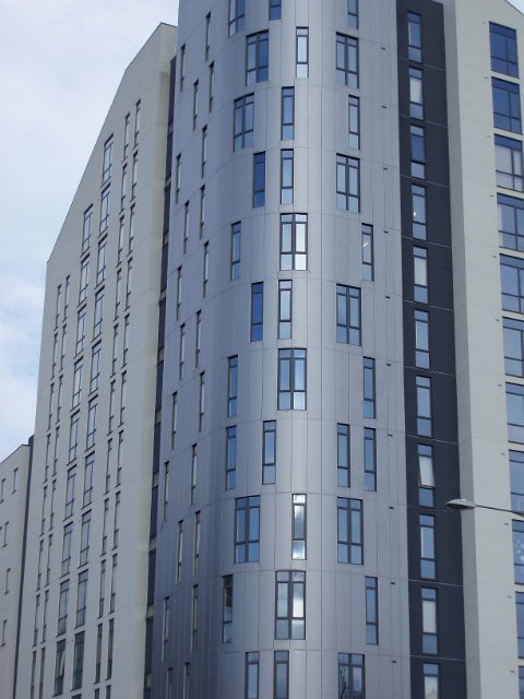 new block of apartments