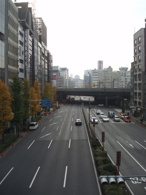 tokyo urban street scene