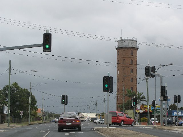 bundaberg brick watertower building