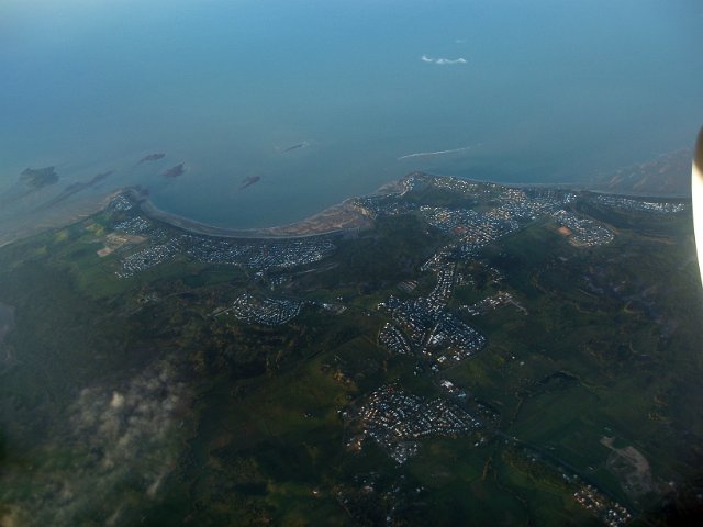view from a plane window