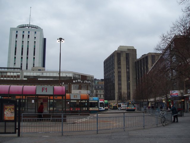 bus station central cardiff