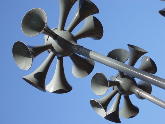 pole top loudspeakers - for reference only