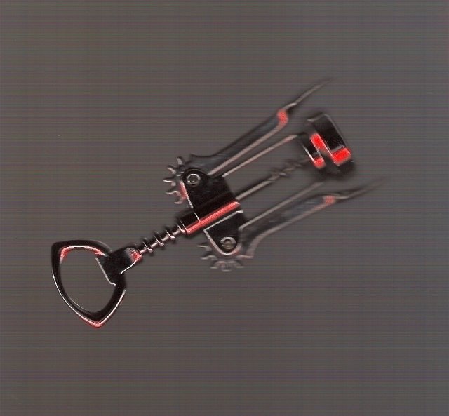 abstract image of a lever corkscrew