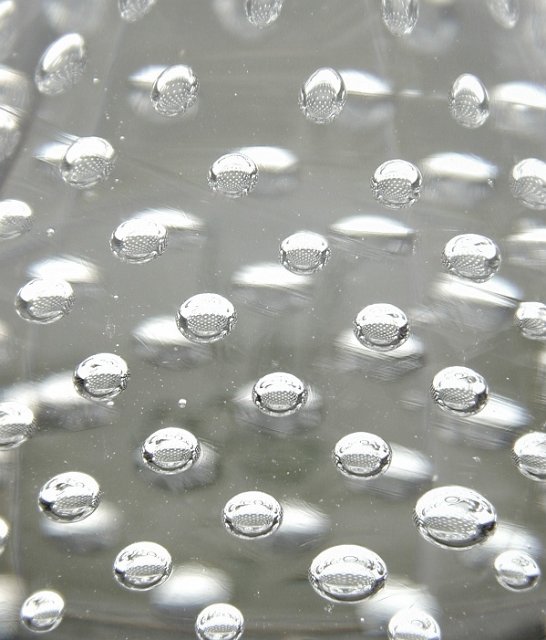 reflections in glass