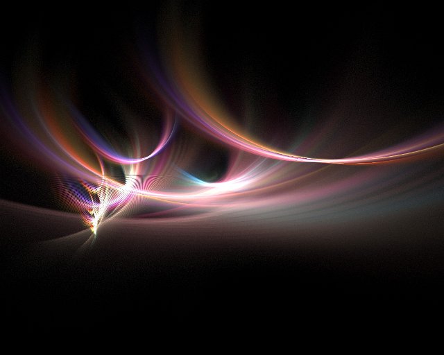 attractive soft glowing fractal pattern