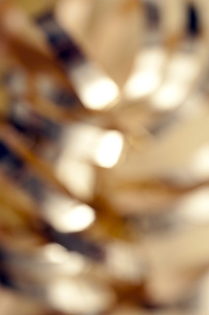 Abstract Golden Background Image Shot in Diffuse Out of Focus Style