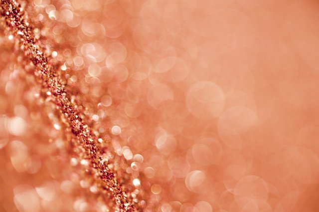A background of red glitter