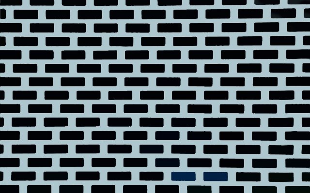 tessellated rectangles brick pattern wall