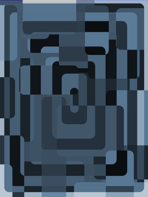 backdrop featuring rounded corners an concentric pattern