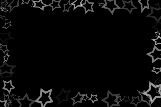 im gonna fall from the.... star border frame