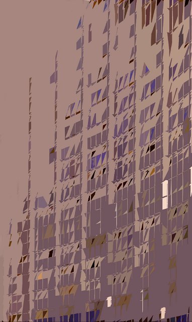 lineart office towerblock windows