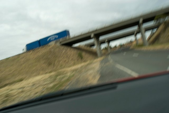 concrete overpass abstract blur