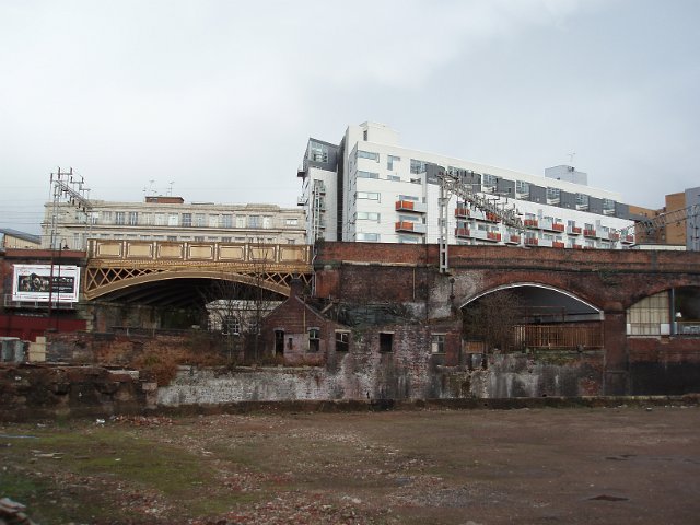 derelict brick railway arches
