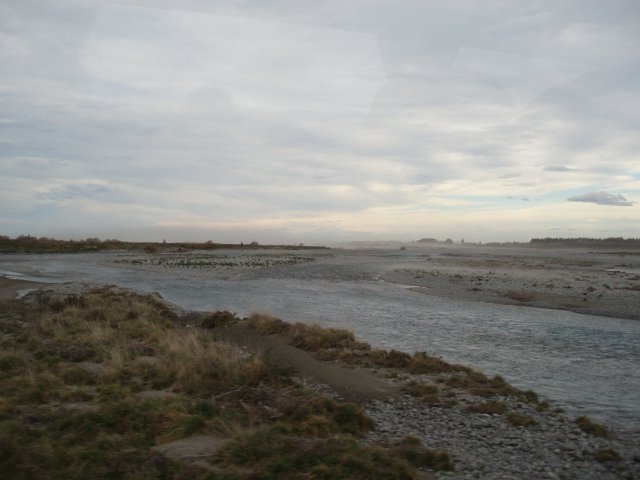 gravel bed river