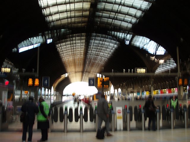 railway station victorian roof