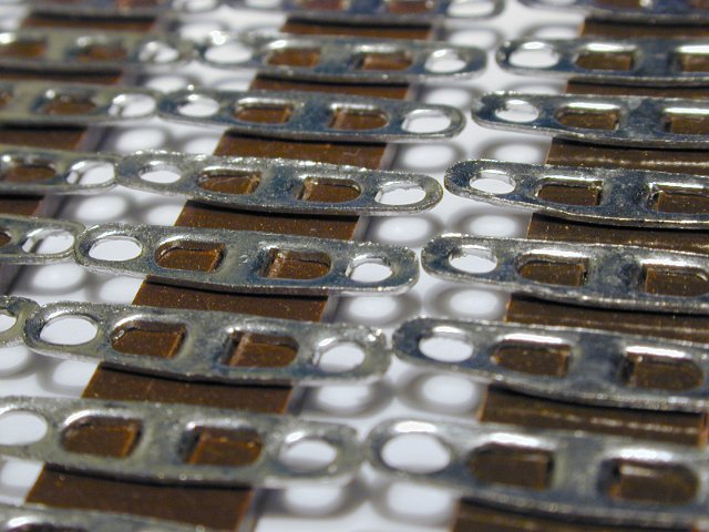 terminal connection tag strip