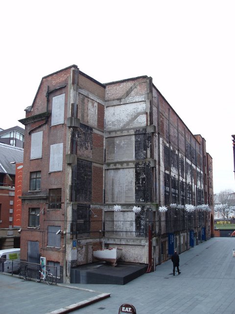 old brick warehouse on the thames