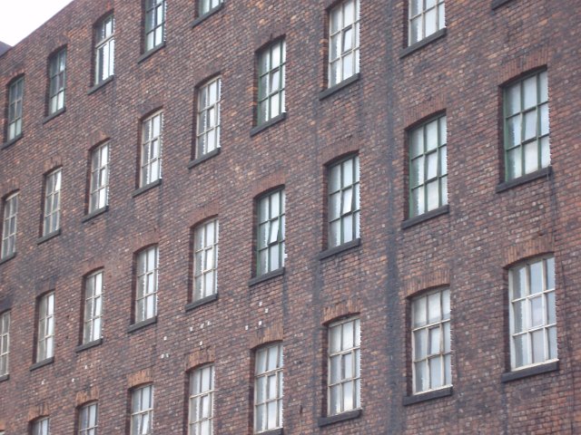 large brick warehouse