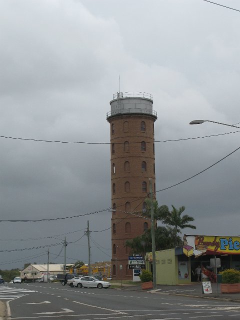 brick watertower building, bundaberg, australia