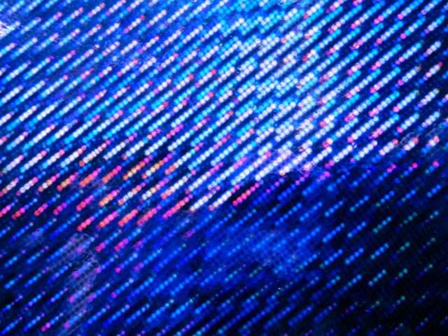 a background of blue and pink holographic highlights