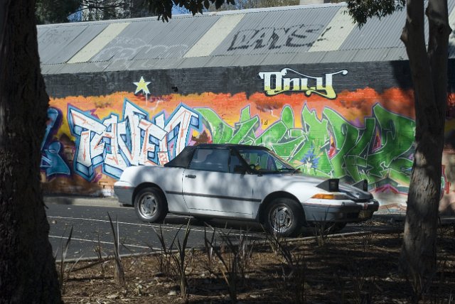 graffiti carpark