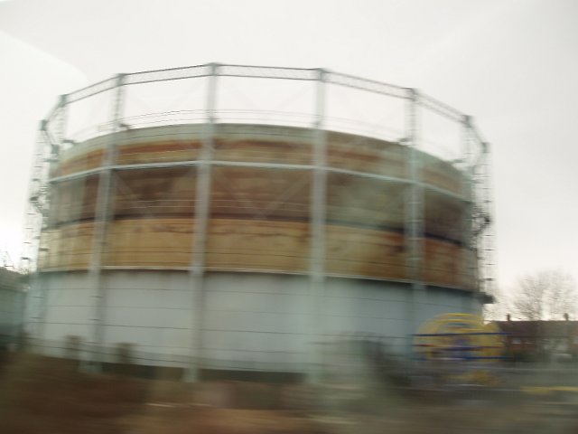 gas tank framework abstract motion blur