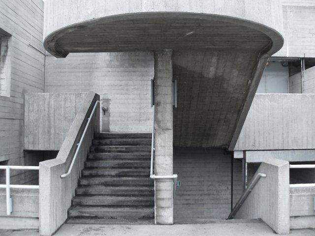 concrete details of the The South Bank Centre, london