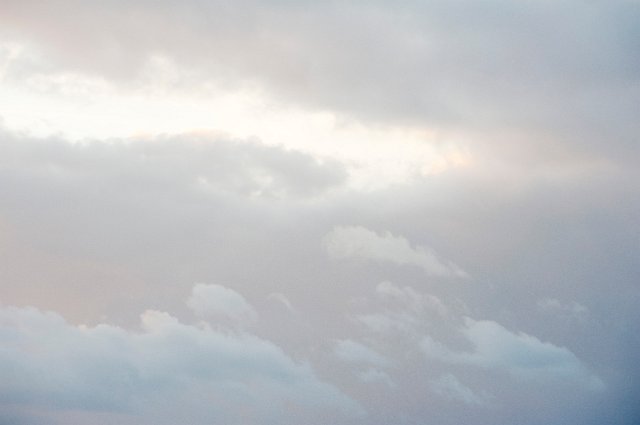 foreboding layers of Nimbostratus clouds