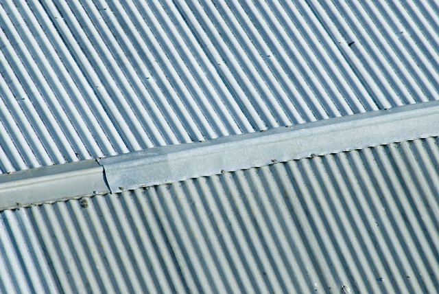 corrugated steel roof